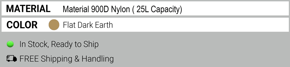 OX 25L capacity