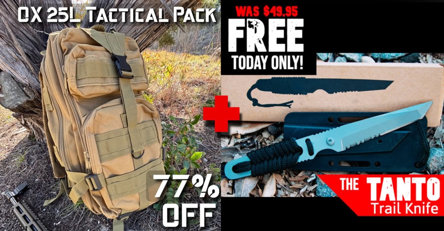 Free Tanto Trail Knife