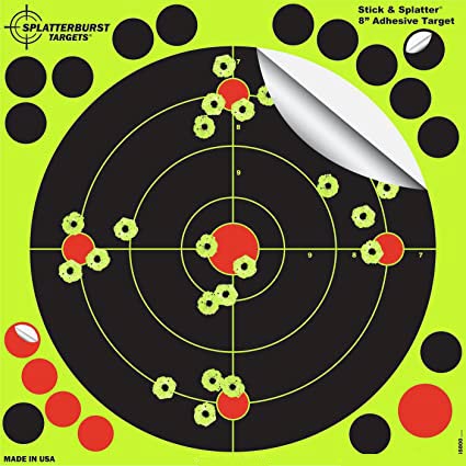 Splatter Targets - 8 inch high visibility